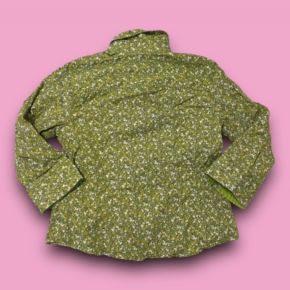Vintage Floral Button Down Shirt Boho Granola - Picture 5 of 5